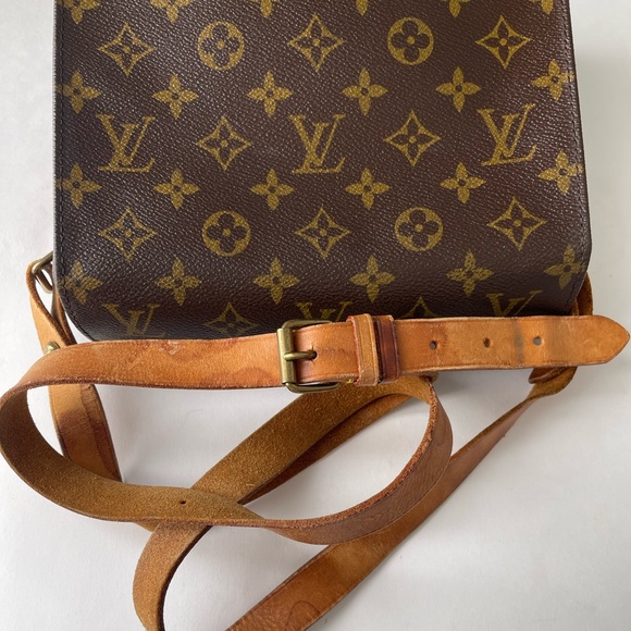 SOLD LOUIS VUITTON VINTAGE CARTOUCHIÈRE MM - Picture 10 of 13